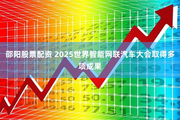 邵阳股票配资 2025世界智能网联汽车大会取得多项成果