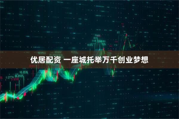 优居配资 一座城托举万千创业梦想